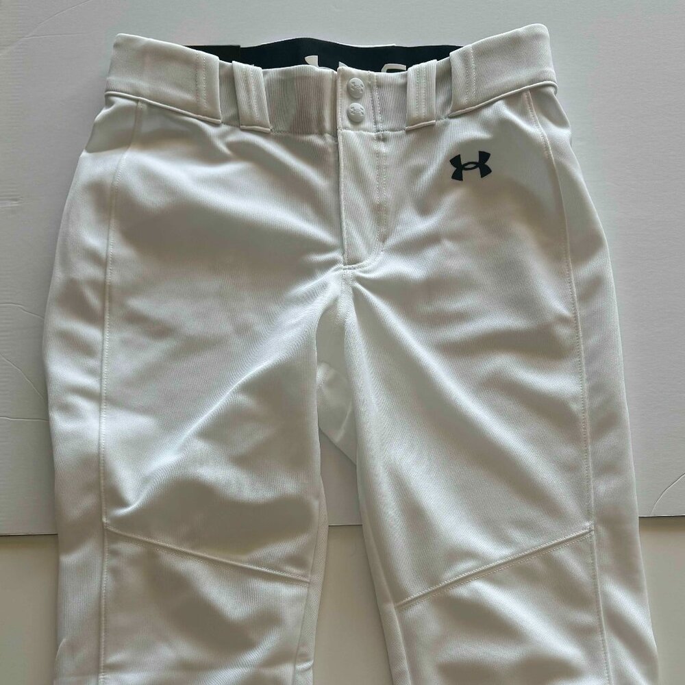 NWT Under Armour White Softball Pants-  Women's Small